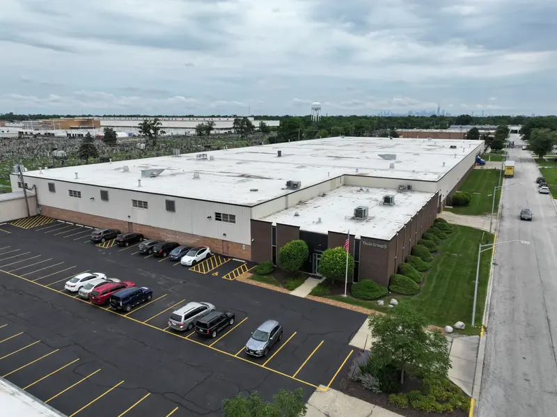 Thule Inc Facility — 157,262 sq ft TPO Mechanically Attached commercial roofing by Windward
